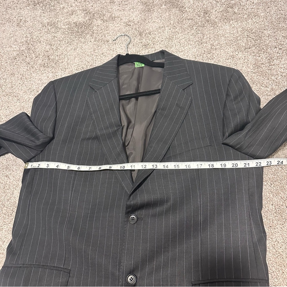 Coppley Classic Pinstripe Sport Coat Blazer - Picture 9 of 11